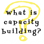 What is capacity building? 